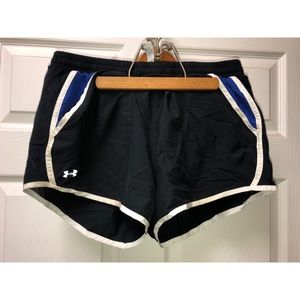 Underarmour shorts with blue detail